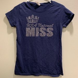USA National Miss T-Shirt - Size Small